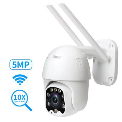 China WESECUU 2MP PTZ Wifi Cam Full Color Night Vision Human Detection Two Way Audio P2P ICsee Remote View Wireless IP Security Camera for sale