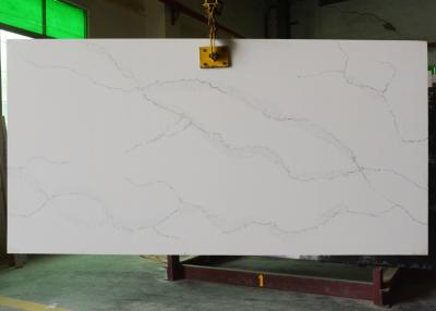 China Artificial Quartz Countertops Calacatta White Quartz Environmental Friendly for sale