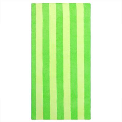 China Durable Large Microfiber Beach Towel Cabin Stripe Pool / Swimming / Bath Towel Quick Dry for sale