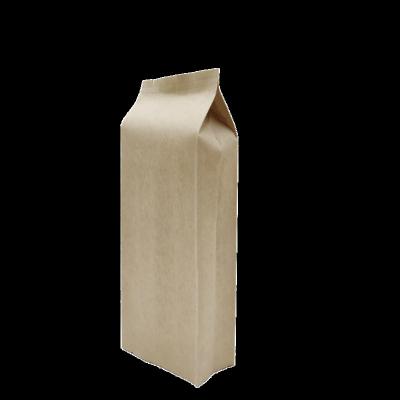 China Recyclable Printed biodegradable empty aluminum foil plastic and foil lined kraft paper tea packaging bag for sale