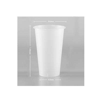 China Disposable Eco Friendly Professional Manufacture Disposable Injection Bubble Tea Printed PET Cups for sale