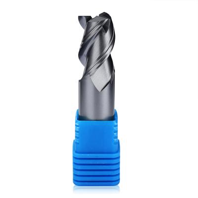 China CNC Process Dohre Coated Solid Carbide End Mill HRC55 4 Flute Flattened Endmill Cutters for sale