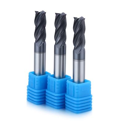 China CNC process Dohre tungsten carbide endmill 4f .cnc four hrc55 flutes end mill for sale