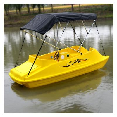 China Hot Selling High Durable Pedal Bike Water Recreational Water Boats Durable Water Stopper Electric Boat for sale