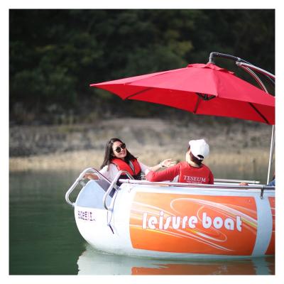 China LLDPE China Manufacturer Hot Sale Party Grill Boat BBQ Donut Boat for sale