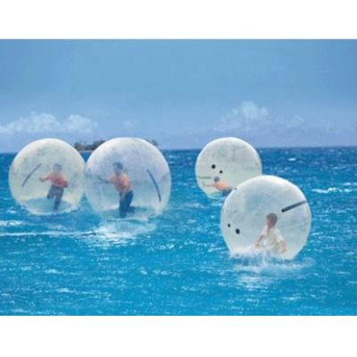 China New Design Eco-friendly Inflatable Water Ball Outdoor Sport Walking Toys Dancing Balls Transparent Ball for sale