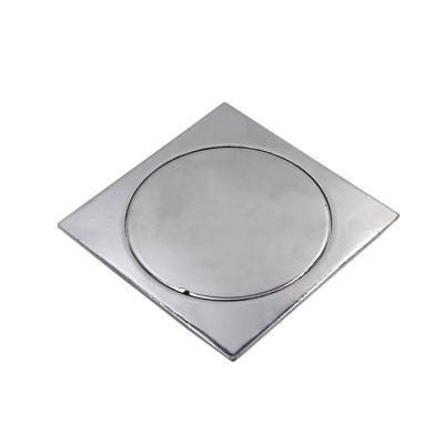 China GUIDA 771020 Modern Square Molding Anti Smell Zinc Alloy Outdoor Balcony Concrete Floor Drain for sale