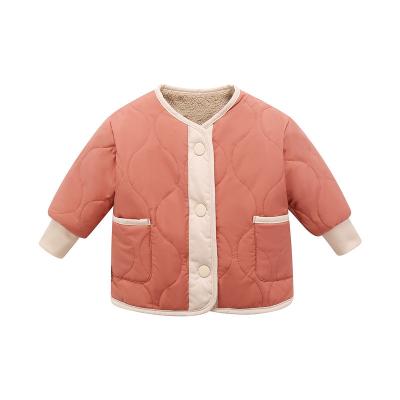 China Fashion Breathable Winter Children's Korean Style Clothes Warm Cotton Children's Jacket Coat Boys And Girls Lightweight Down Baby Kid Clothing for sale