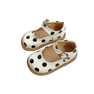 China Around 2021 European Spring Summer Children Shoes Girl Casual Fashionable Leather Shoes for sale