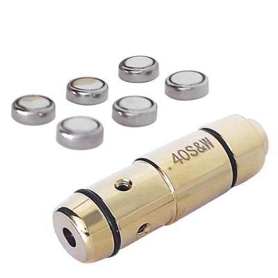 China 45ACP 40S&W Laser Bullet 9mm 380ACP Dot Laser Brass Training Bullet Red Dry Fire Shooting Simulation for sale