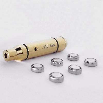 China RED HOLE SIGHT Brass Laser Sight Line CAL Cartridge Bore Sight For Scope Hunting Fit .223 7.62 9MM .308 for sale