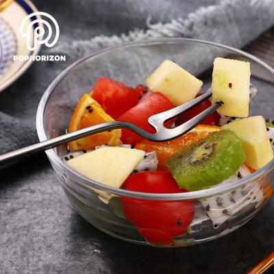 China New Arrived Stainless Steel Viable Sala Fork Fruit Fork from Pophorizon for sale