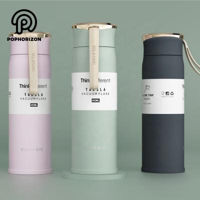 China Pophorizon Fashion Vacuum Flask 450ML PORTABLE Stainless Steel Mug for sale