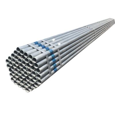 China Liquid Pipe OD 20mm 25mm 32mm 40mm Galvanized Steel Pipe Price Welded Steel Pipe For Greenhouse for sale