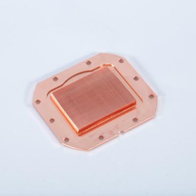 China Copper Base CPU Cooling Water Cooler CPU Heatsink Cooling Parts Copper Base CPU Plate System Cooler CPU Cooling Parts 'water for sale