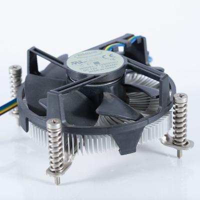 China Dongguan 120mm Efficient Custom Aluminum Heatsink 4 Pin Cpu Cooler Cpu Fan Computer CPU Heatsink 3 Heatpipes for sale