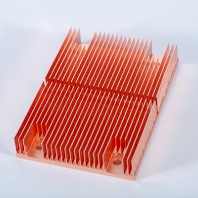 China Copper Skid Fin Copper Heatsink Skid Heatsink OEM Skid Fin Heatsink Manufacturer for sale