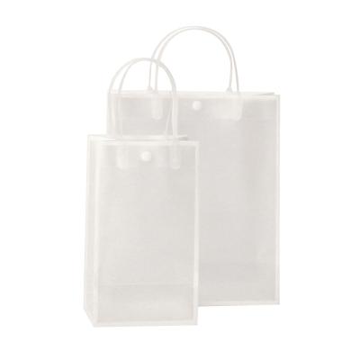 China Wholesale Disposable Waterproof Handle PP Clear Plastic Packaging Bags for sale