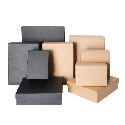 China Recycled Materials Wholesale Printed Paper Kraft Paper Box Packaging Gift Boxes for sale