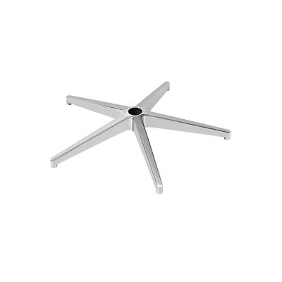 China Modern Quality Assurance Polishing Aluminum Five Star Chair Base Of Office Chair Parts for sale