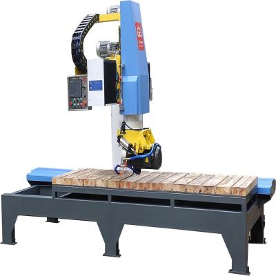 China Stone Processing FULLY AUTOMATIC INFRARED SINGLE ARM CUTTING MACHINE ZDQ-400 for sale