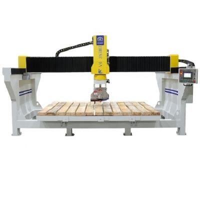 China Industry Stone Bridge Saw with Rotating Tilt Head for Granite Porcelain Slab Stone Marble Cutting Machine for sale