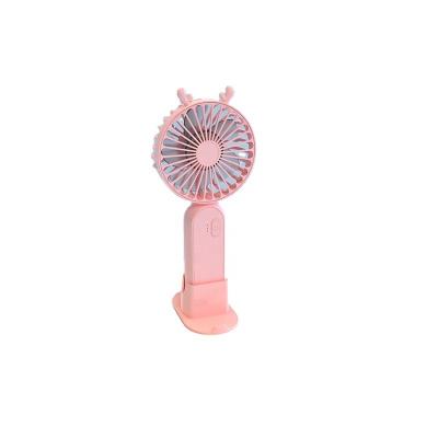 China Foldable and Hanging Neck 2020 Products Mini Fan Hand Electric Fan Rechargeable Summer for sale