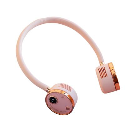 China 2021 lightweight and thin bladeless neck band hot selling wearable fan for sale