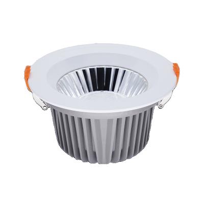 China Modern Smart Mesh LED Downlights ZigBee Smart Controls Color Temperature Options Light Led COB Downlight Adjust Down Lights Design for sale