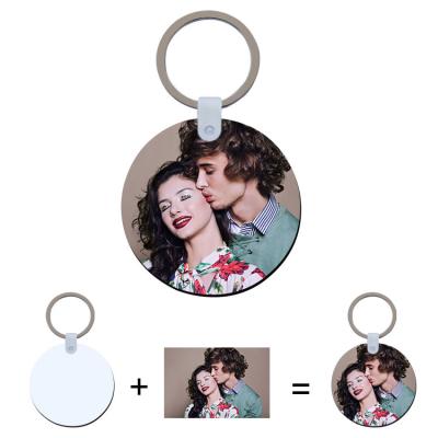 China For Party Present Bags Best Gifts Dog Tag All Types Custom Key Chain Personalized Wooden DIY Print Key Chain for sale