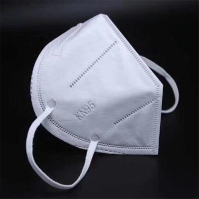 China Genuine Protective Safety Mask Legal CE Certificated Factory KN95 5 Layer Face Mask Respirators FFP2 White Black cloured for sale