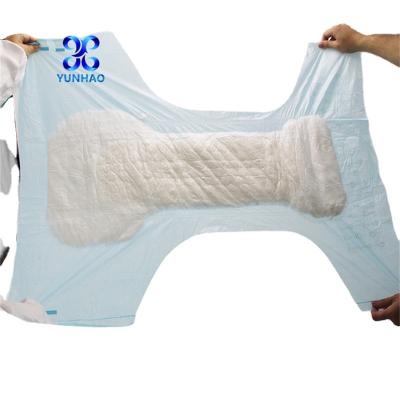 China Rehabilitation Plain Weave Ultra Thick Absorbent Adult Diaper for sale