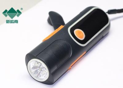 China Super Bright Led Torch Dynamo Flashlight Radio Hand Crank Weather Radio for sale