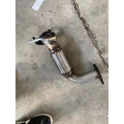 China New Quality Super Stainless Steel Pipe Exhaust Muffler Device Universal Car Automobile Tip Pipes 025 for sale