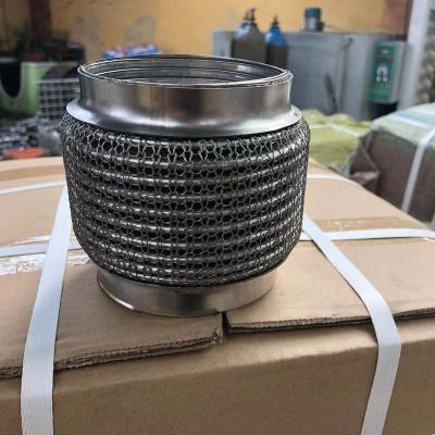 China Stainless Steel New Material Outer and Inner Braided Car Exhaust Flexible Hose Cable Hose For Trucks 011 for sale