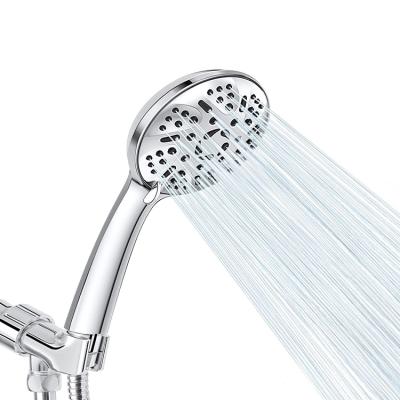 China Chrome Held Curve Shower Head Ideas Modern High Bubble Shower Head Pump Faucets Sanitary Ware Pump With Handle for sale