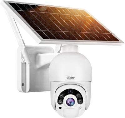 China Solar System NIGHT VISION Full HD 1080P Security Camera PIR Battery Security Wireless Wifi Camera 2mp CCTV Solar Security Camera for sale