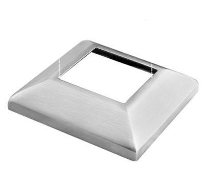 China Modern 304 Stainless Steel Balcony Railing Cover For Base Plate for sale