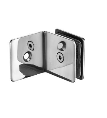 China Modern 90 Degree Wall To Glass Stainless Steel Shower Hinge for sale