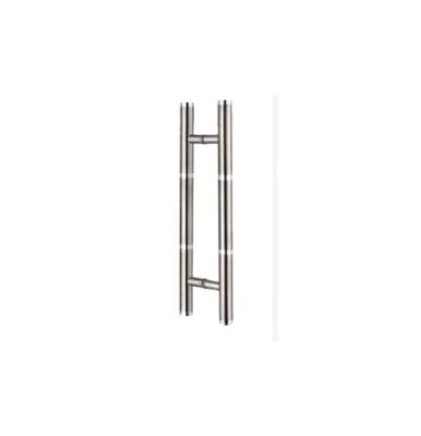 China Traditional type double side door pull handle quality shower room glass door and window handles stainless steel, 304/316 NC LS-03-2538; GUA for sale