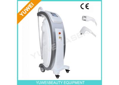 China Verticale monopolar rf-Schoonheidsmachine twee handpiece voor lichaam en gezicht Te koop