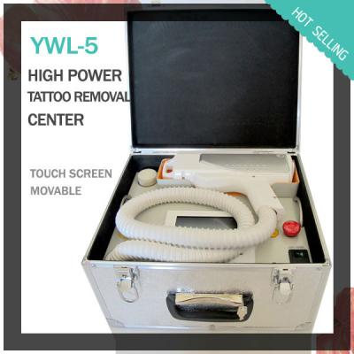 China Portable Skin Whitening Nd Yag Laser Machine 1064nm / 532nm For Tattoo , Acne Removal for sale