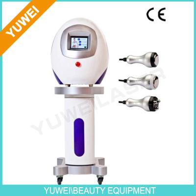 China Best ultrasonic cavitation machine with 3 Handles 5.6” color touch-screen for sale