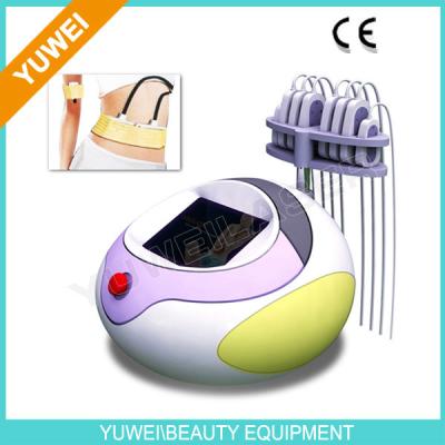 China Purple yellow Lipo Laser Slimming Machine for  waist abdomen back , lipolysis laser machine for sale