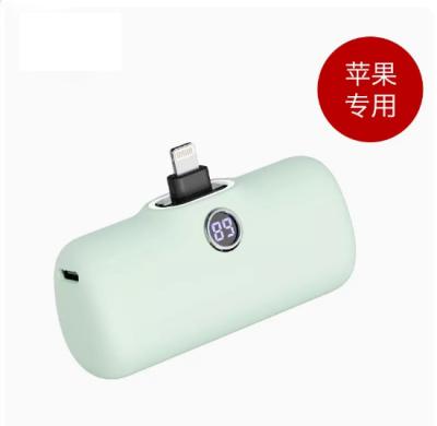 China Fast power pocket support fast charging bank charges suitable Apple power supply mobile portable power bank capsule to the mini small and portable for sale