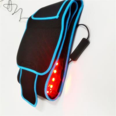 China Skin Tightening Waist Massage Belt Low Back Pain Belt Multifunctional Red Light Therapy Belt for sale