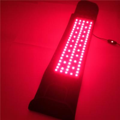 China Factory Price Product Logo Body Slim 660Nm 850Nm Pain Reliever Hot Custom Led Light Therapy Wrap Red 120*25*3cm Belt 120*25*3cm for sale