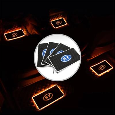 China Protect The Car Inside Newest Quality LED Car Mat 3D Car Rubber Mats for sale