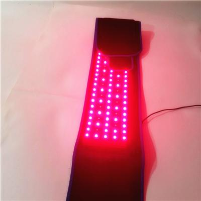 China LED Red Light Waist Trimmer Belt Slim Body Sweat Wrap For Stomach And Back Lumbar Support 115*25*3cm for sale