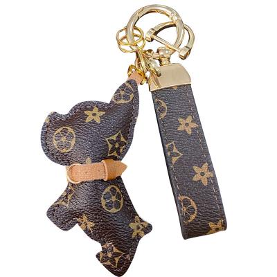 China Cute Luxury Custom Leather Accessories Keychain Promotion Gift Keychain Keychain Key Chain For Woman for sale